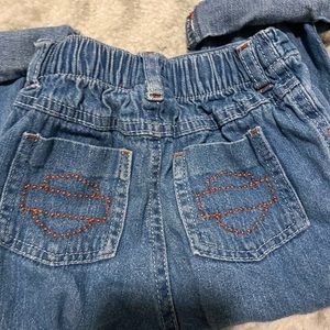 Infant Harley Davidson outfit as is